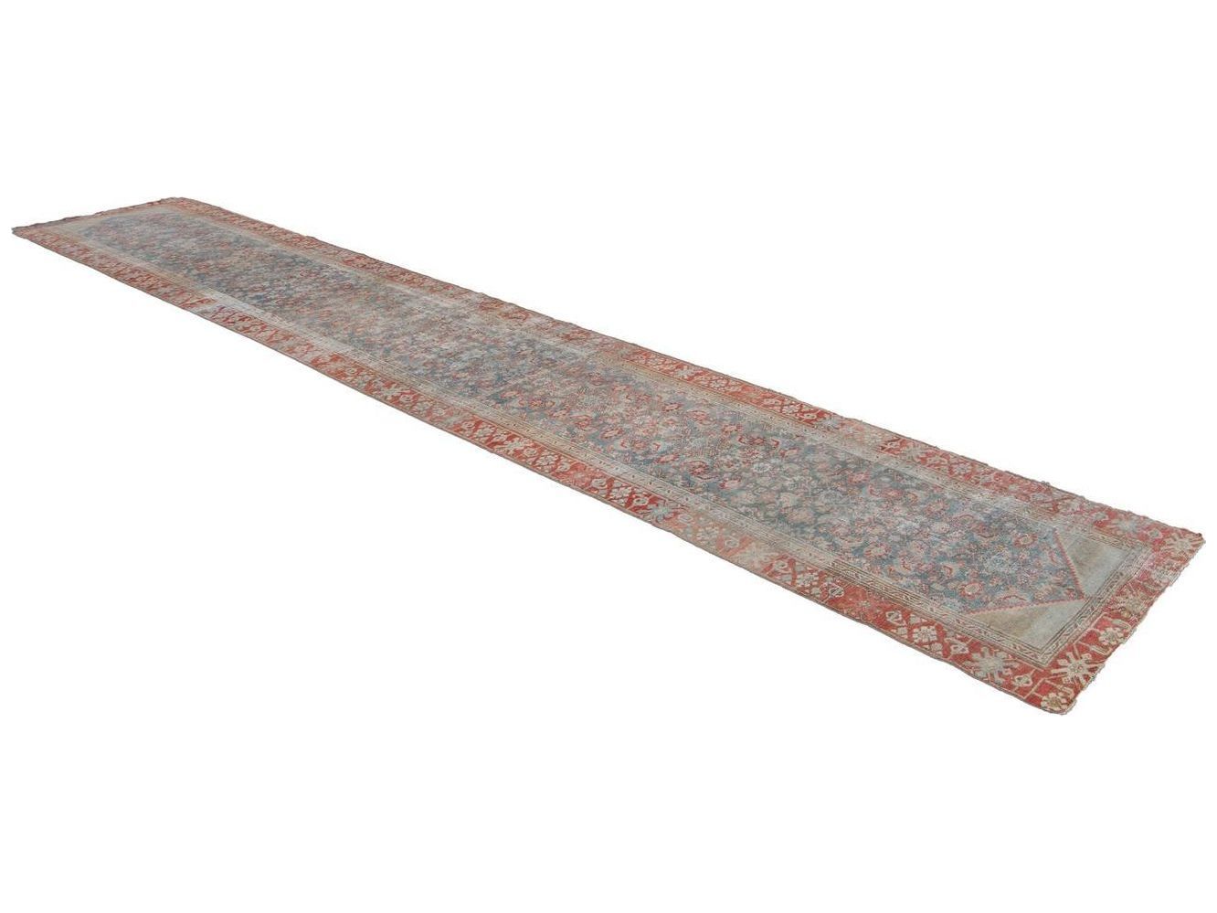 Vintage Malayer Wool Runner 3 X 17