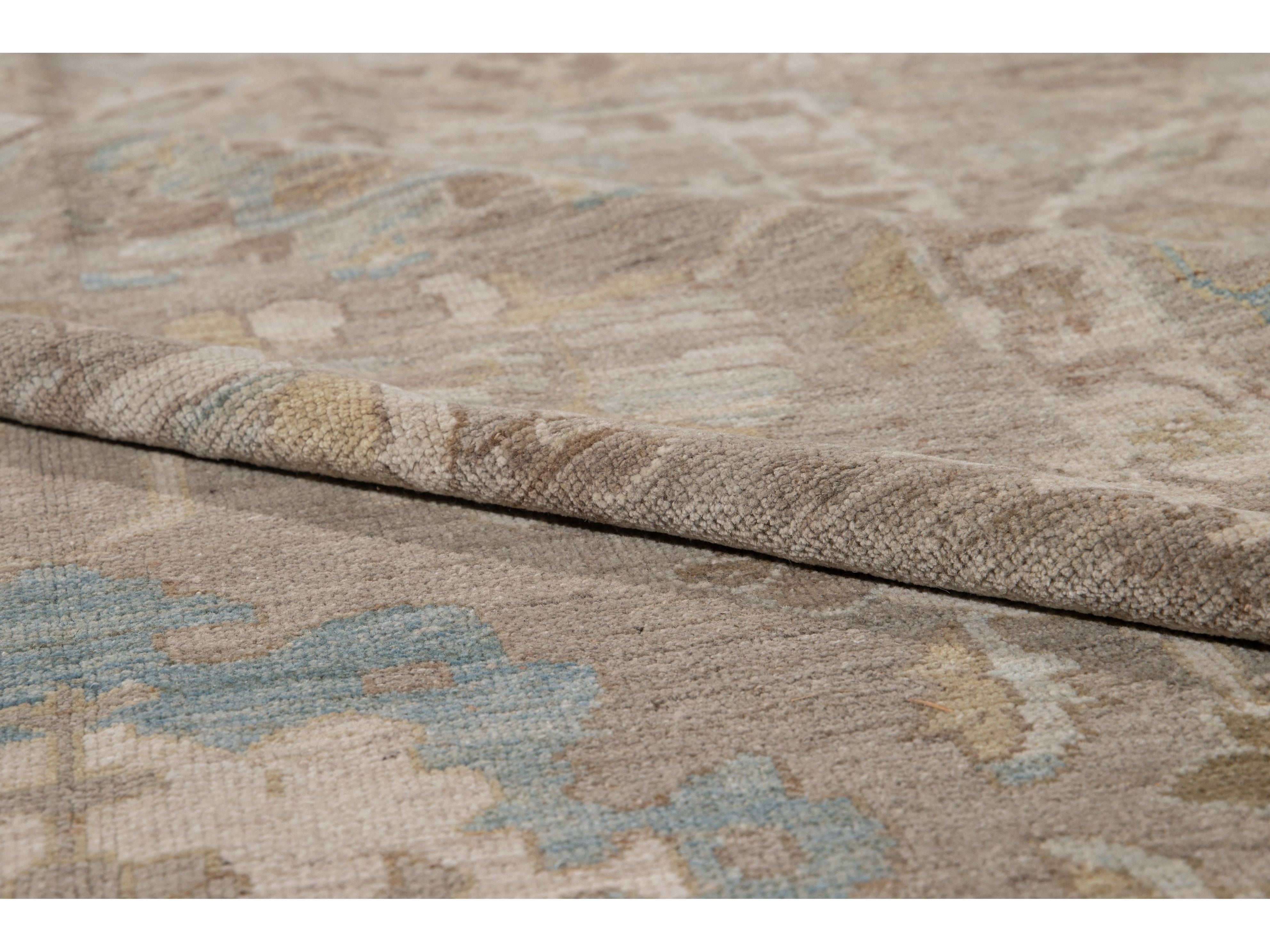 Modern Sultanabad Wool Rug 10 X 14