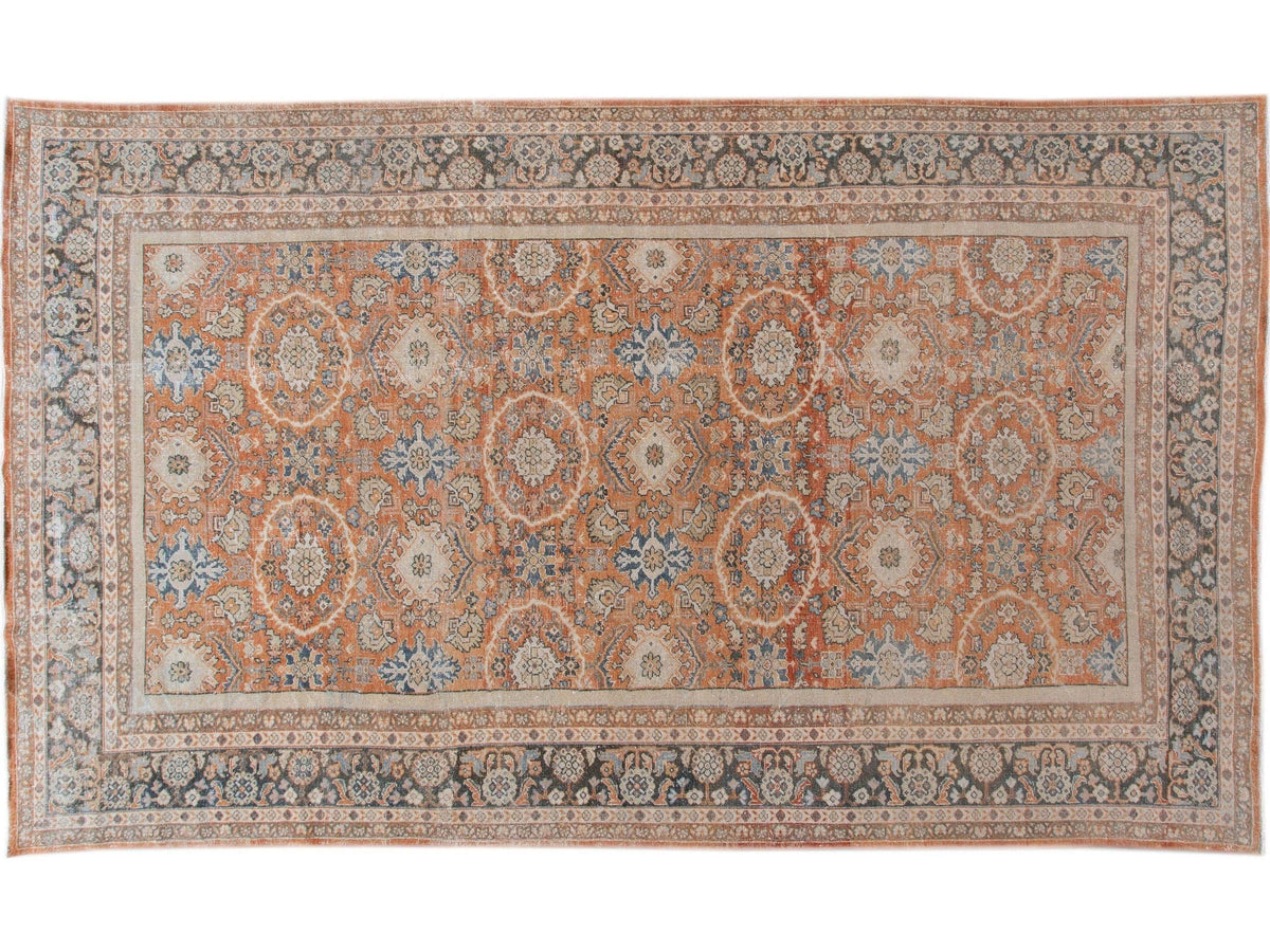 Antique Mahal Wool Rug 10 X 16