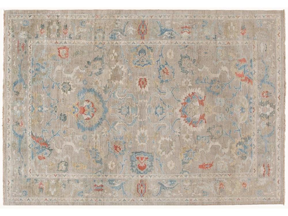 Modern Sultanabad Wool Rug 9 X 12