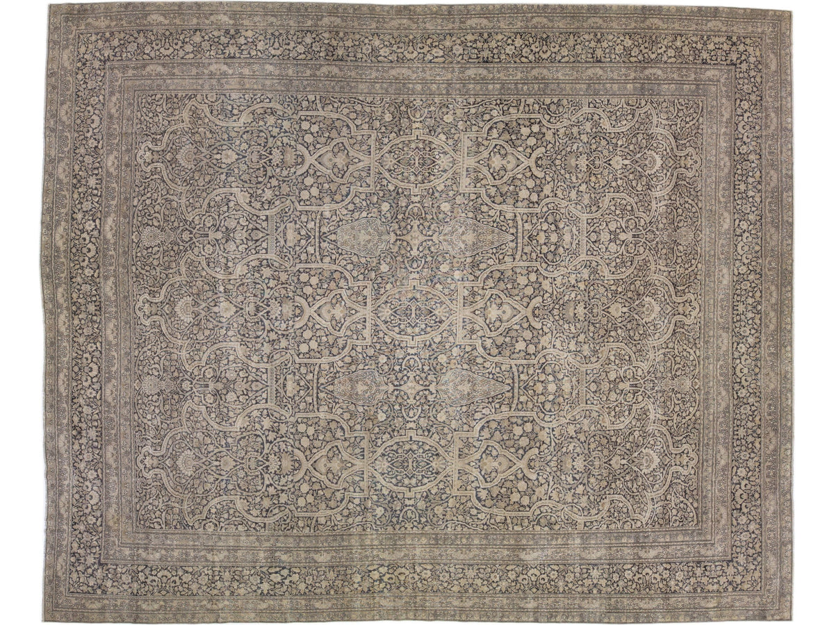 Antique Sivas Wool Rug 13 X 16