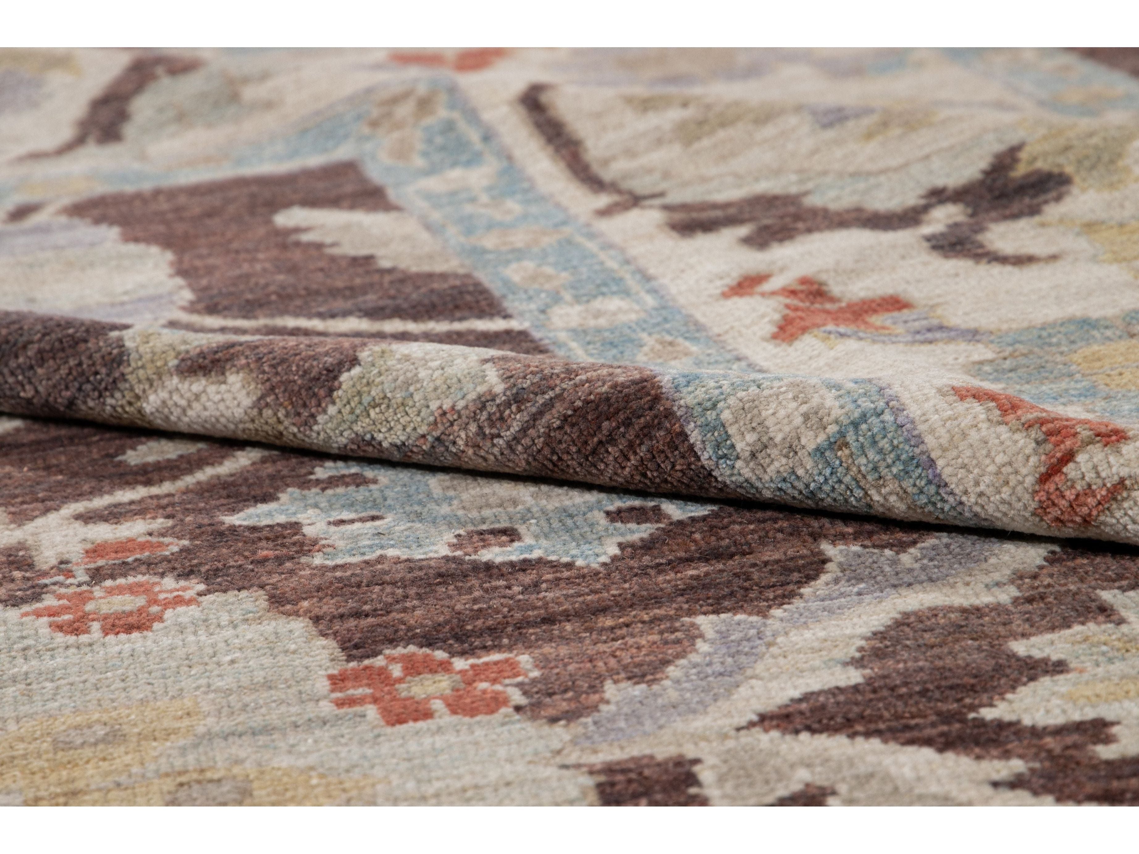 Modern Sultanabad Wool Rug 12 X 15