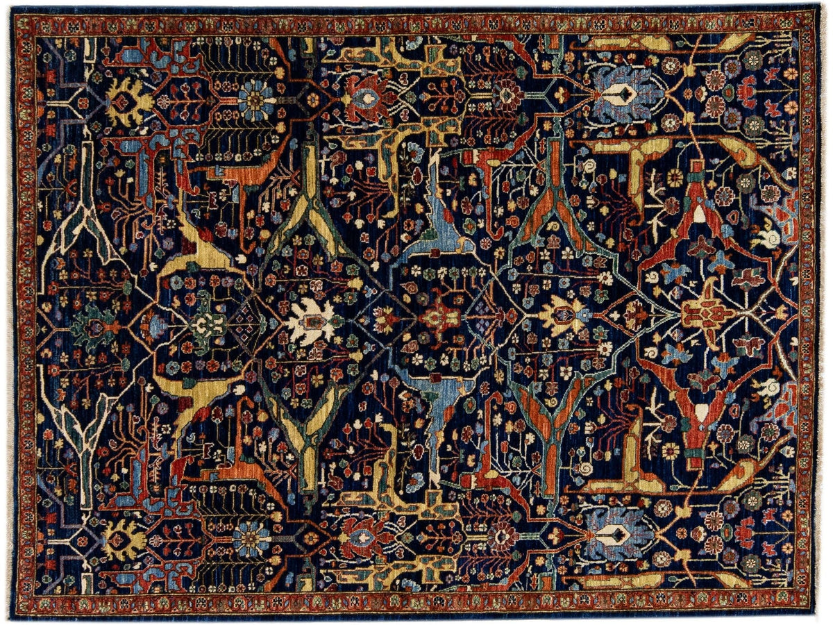 Modern Bidjar Wool Rug 5 X 7