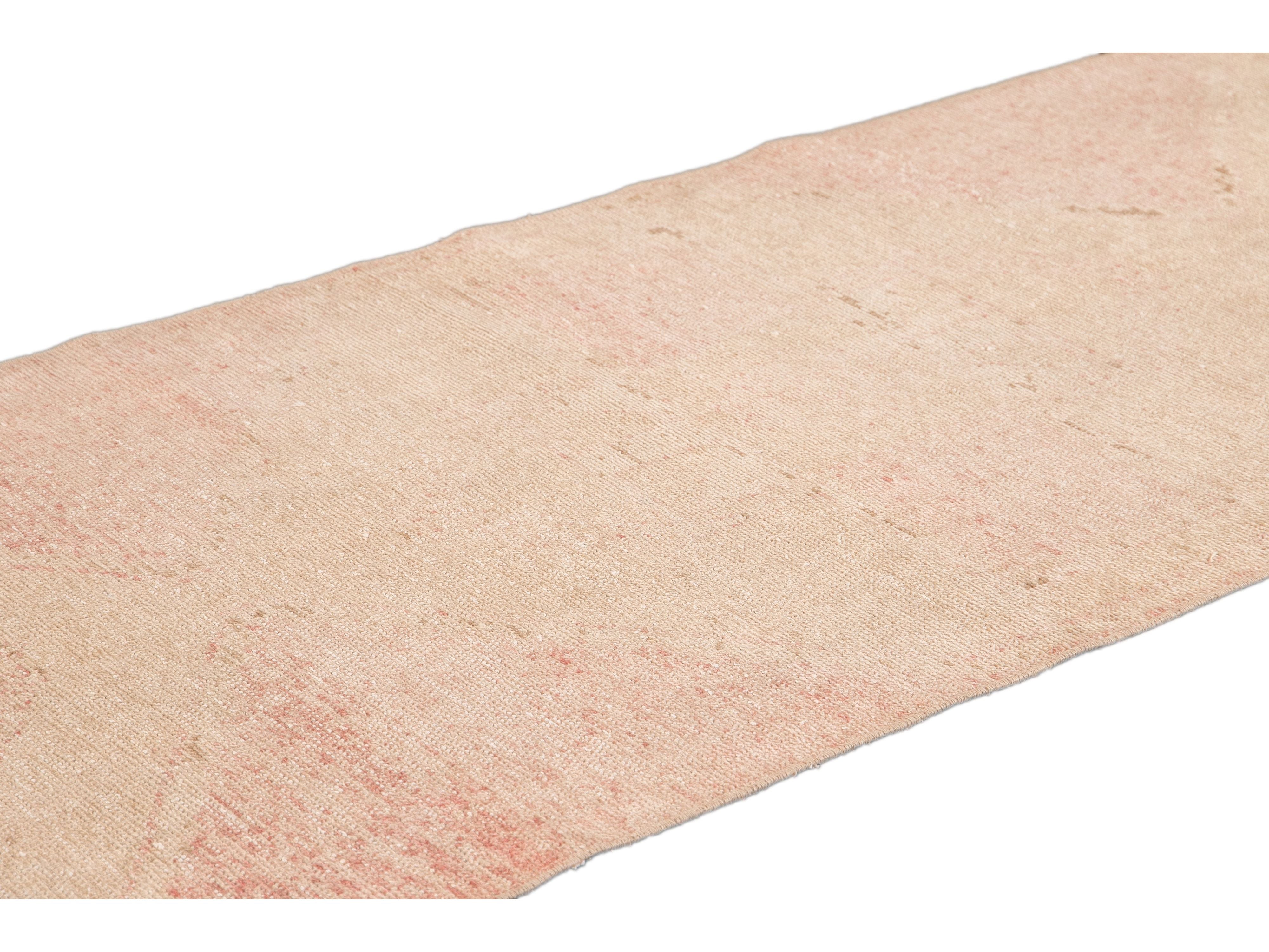 Vintage Turkish Wool Runner 3 X 12
