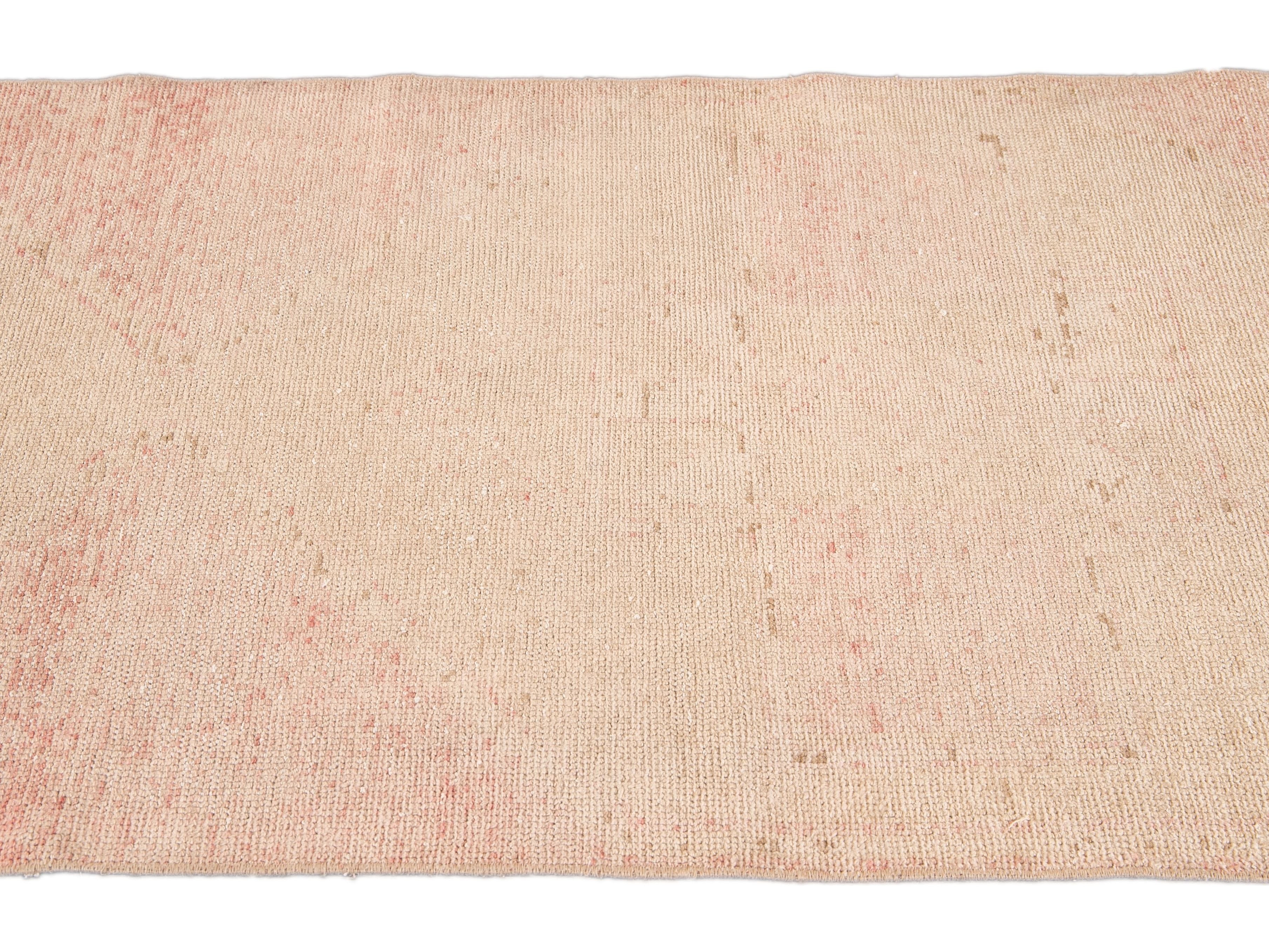 Vintage Turkish Wool Runner 3 X 12