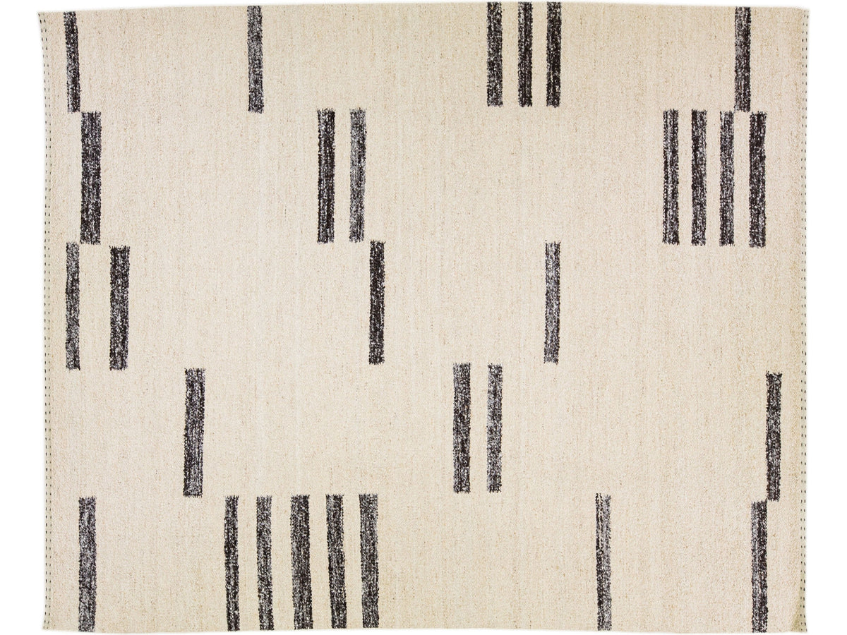 Modern Moroccan Wool Rug 12 X 15