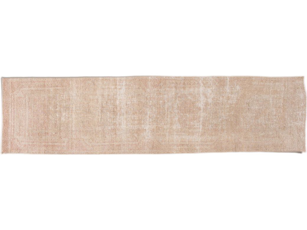 Vintage Turkish Wool Runner 3 X 11
