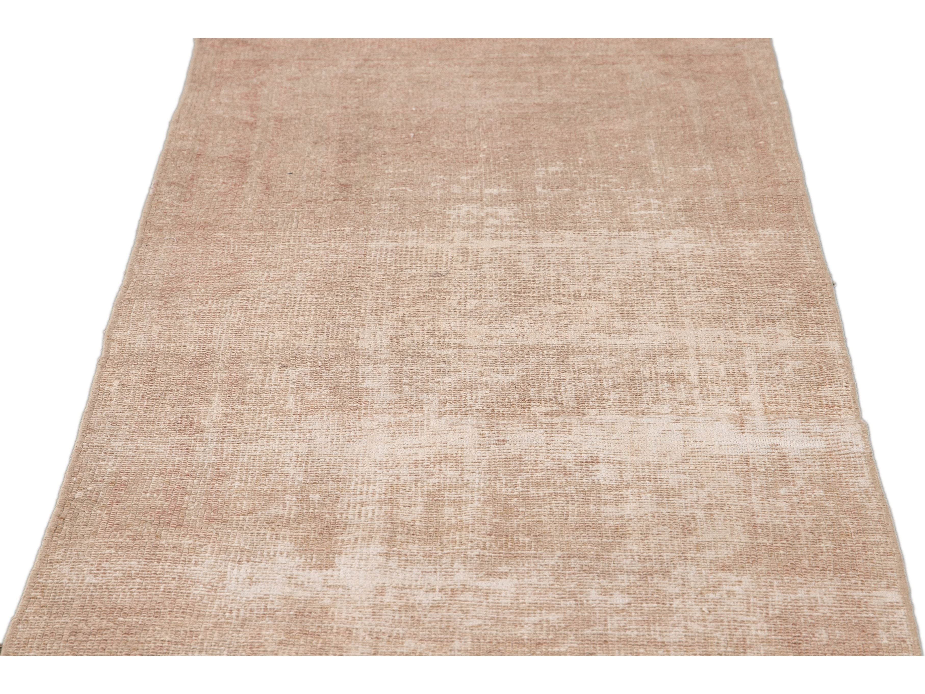 Vintage Turkish Wool Runner 3 X 11