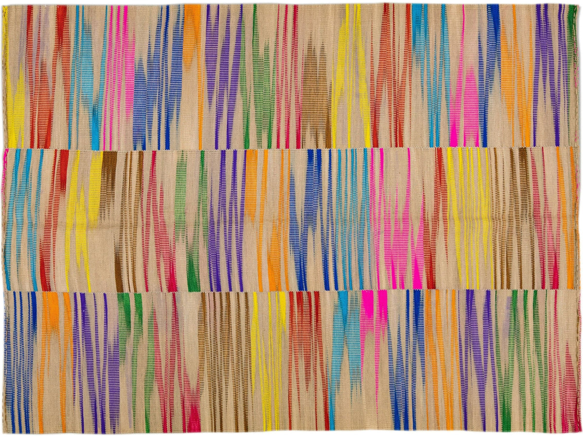 Modern Kilim Wool Rug 7 X 13