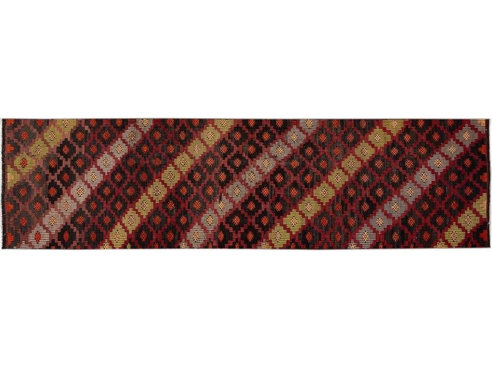 Vintage Sumakh Wool Runner 3 X 11