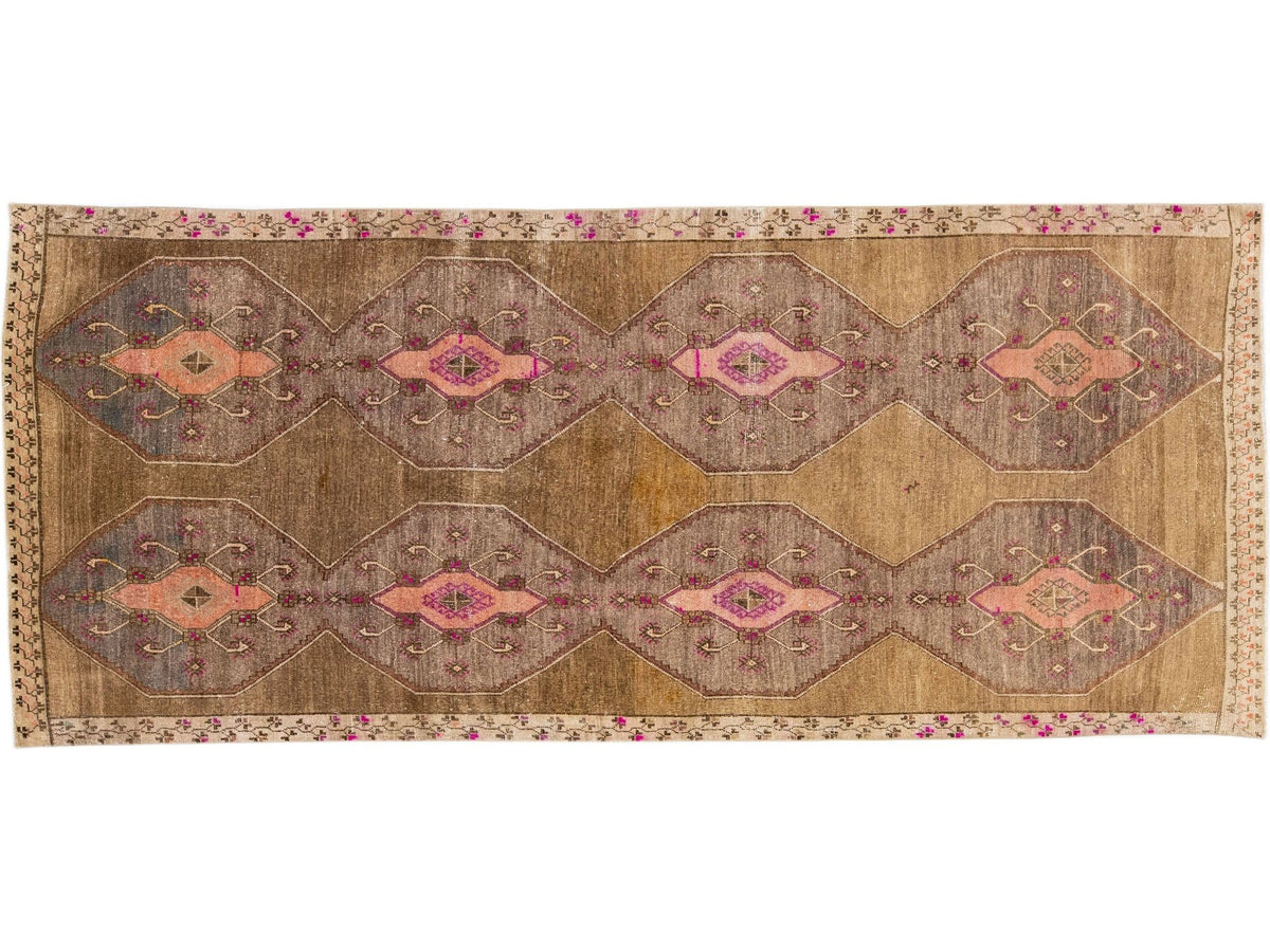 Antique Turkish Wool Runner 6 X 13