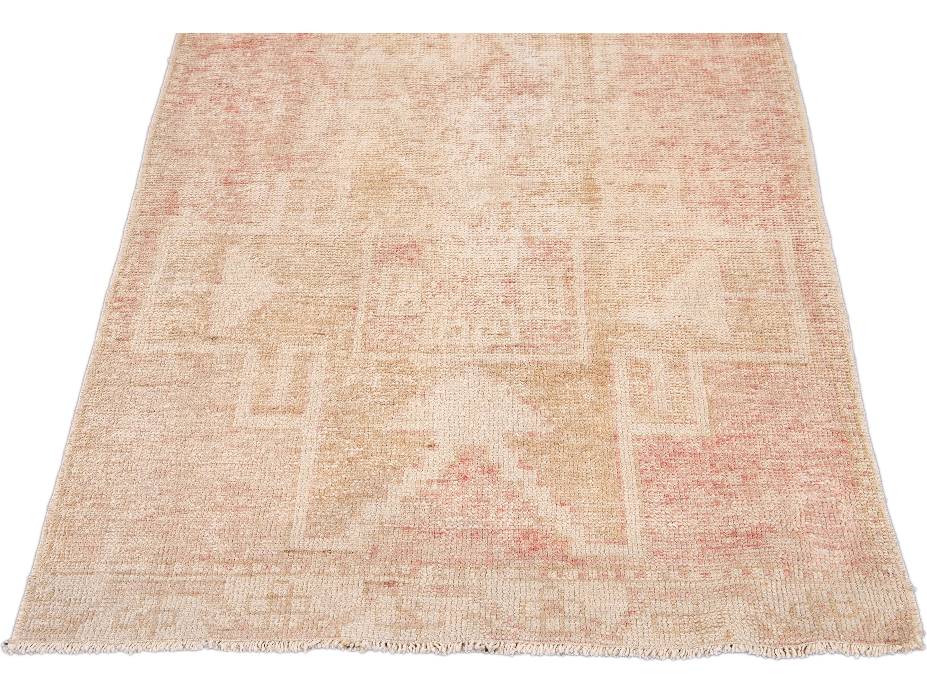 Vintage Turkish Wool Runner 3 X 11