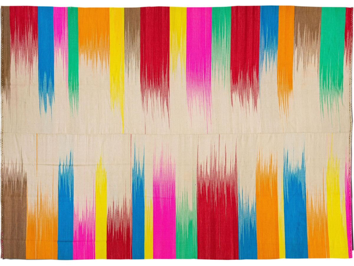 Modern Kilim Wool Rug 10 X 14