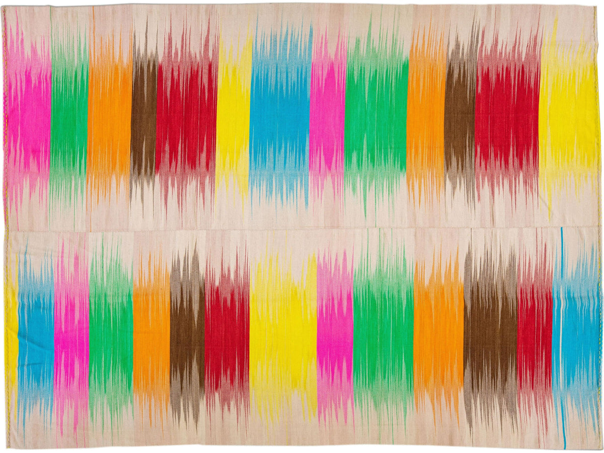 Modern Kilim Wool Rug 10 X 13