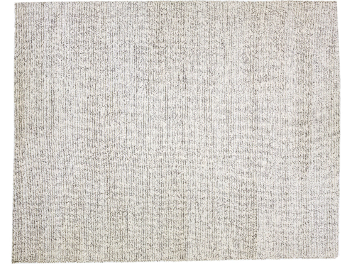 Modern Felted Wool Rug 12 X 15