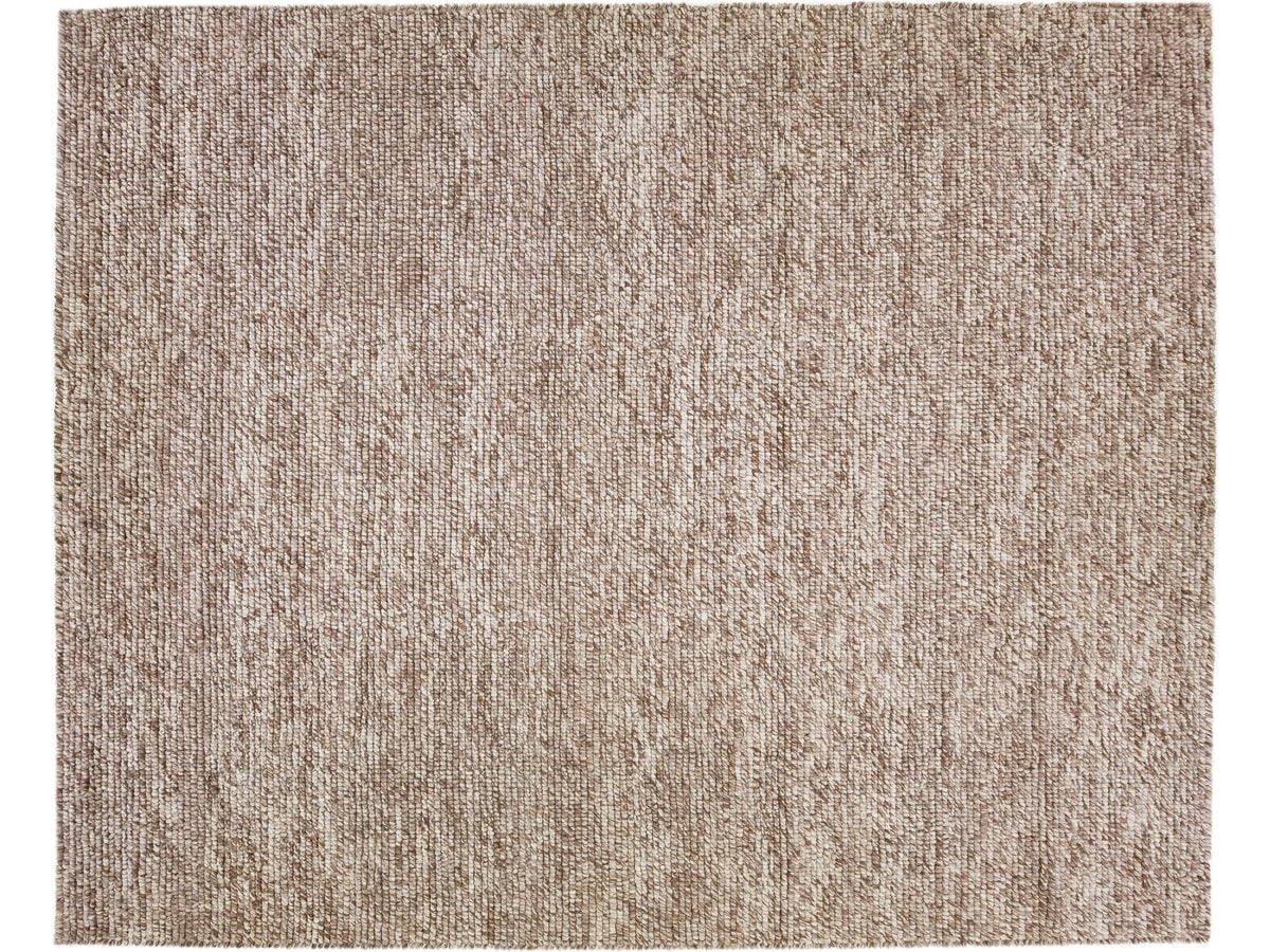 Modern Felted Wool Rug 12 X 15