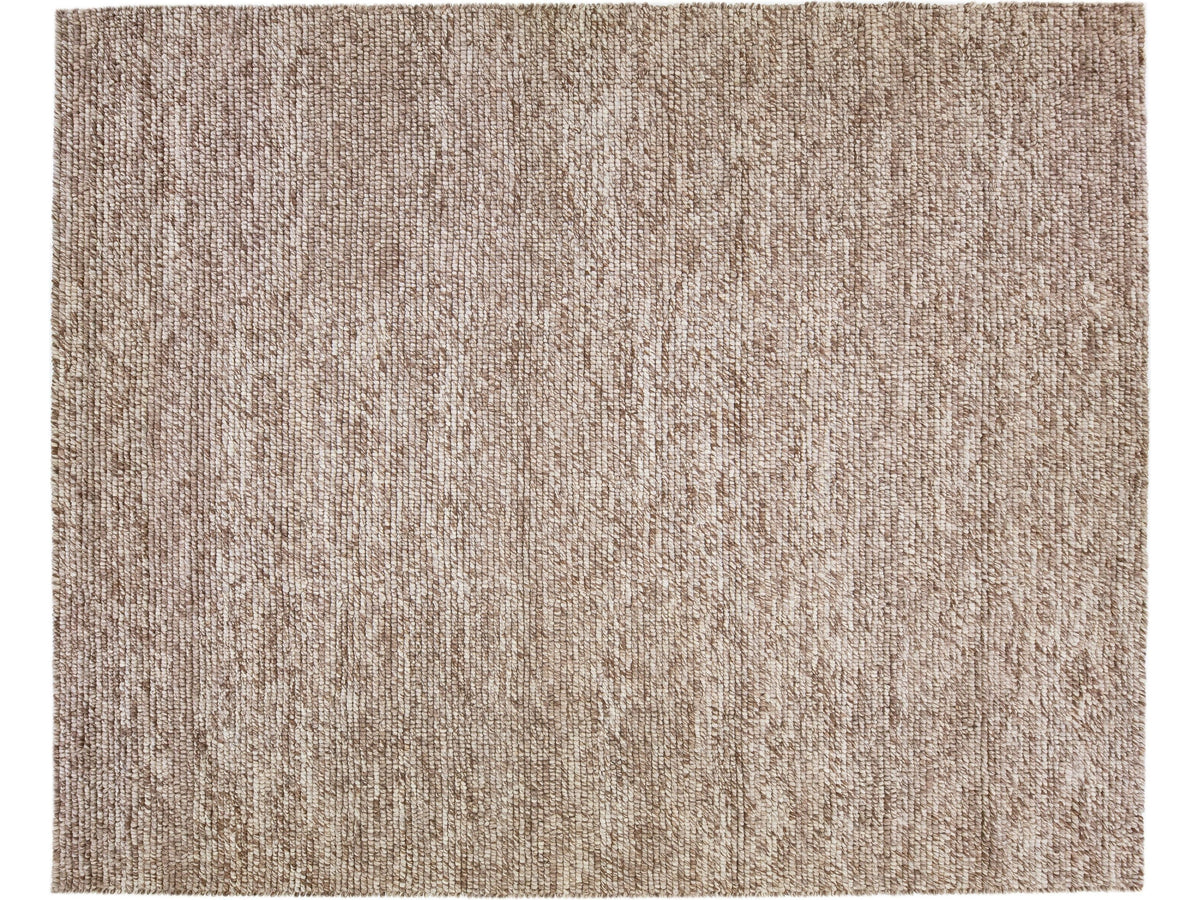 Modern Felted Wool Rug 12 X 15