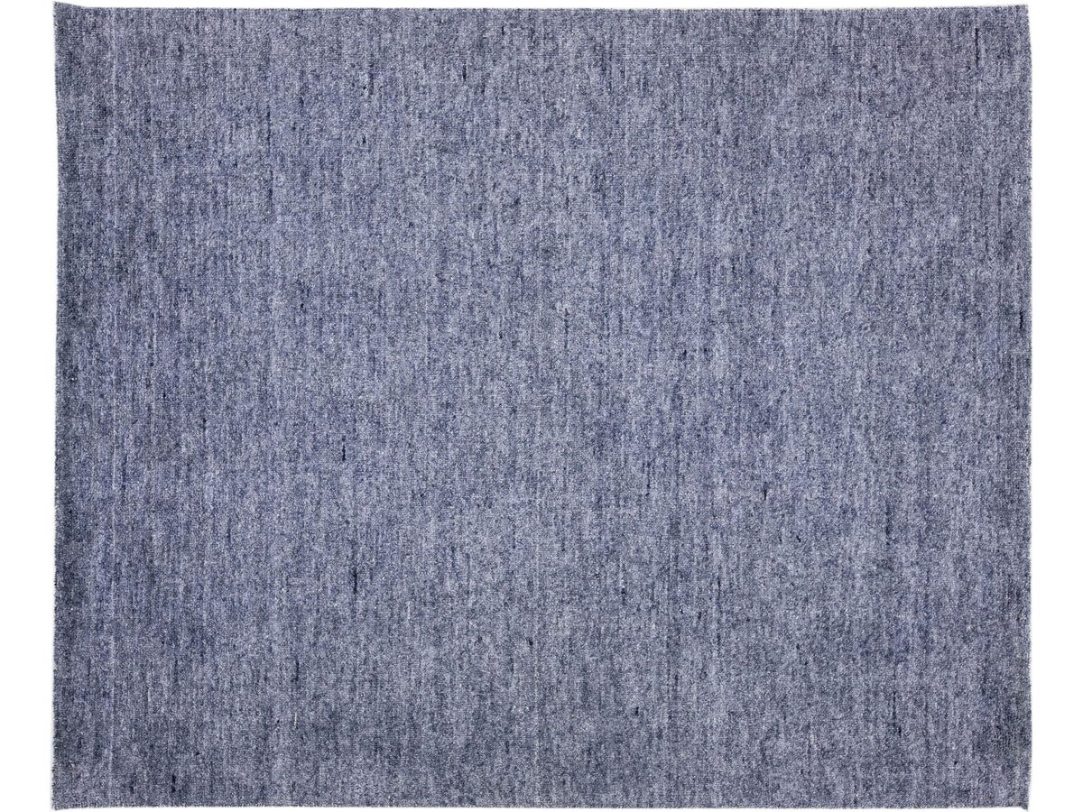 Modern Bamboo & Silk Groove Rug 8 X 10