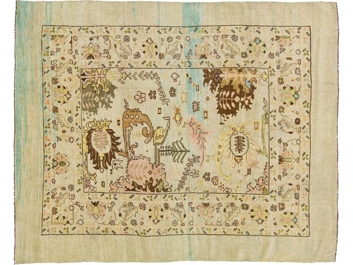 Vintage Revival Wool Rug 7 X 9