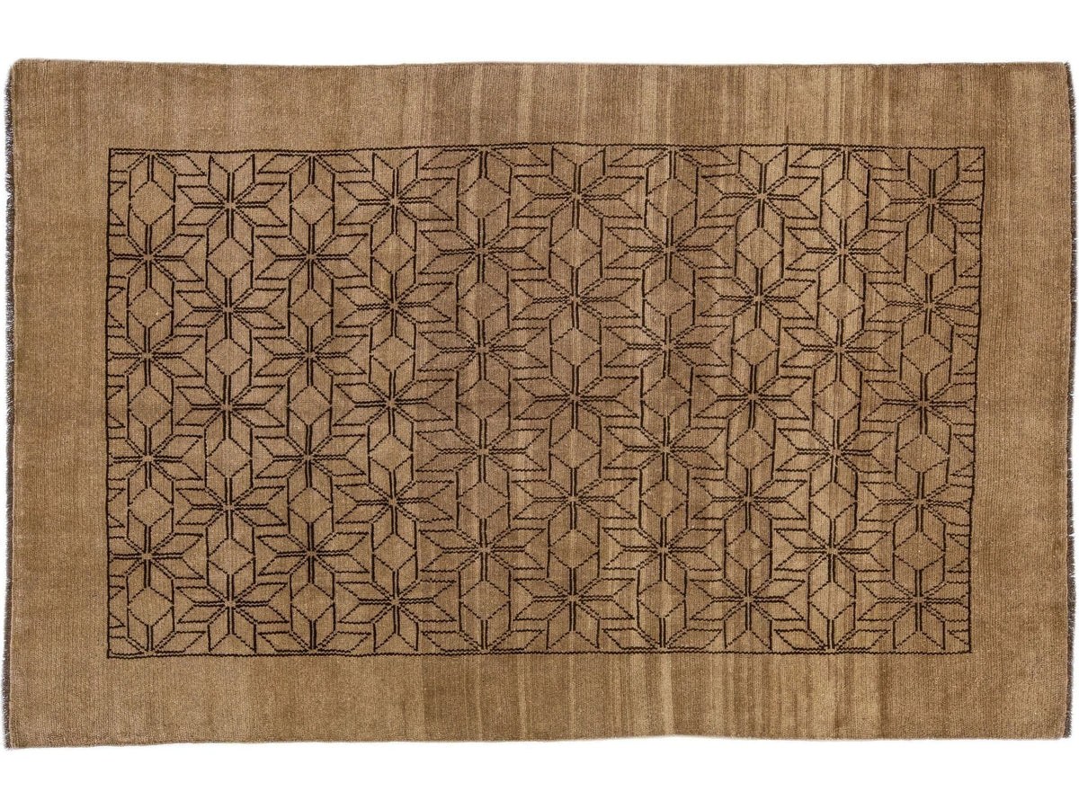 Vintage Moroccan Wool Rug 7 X 10