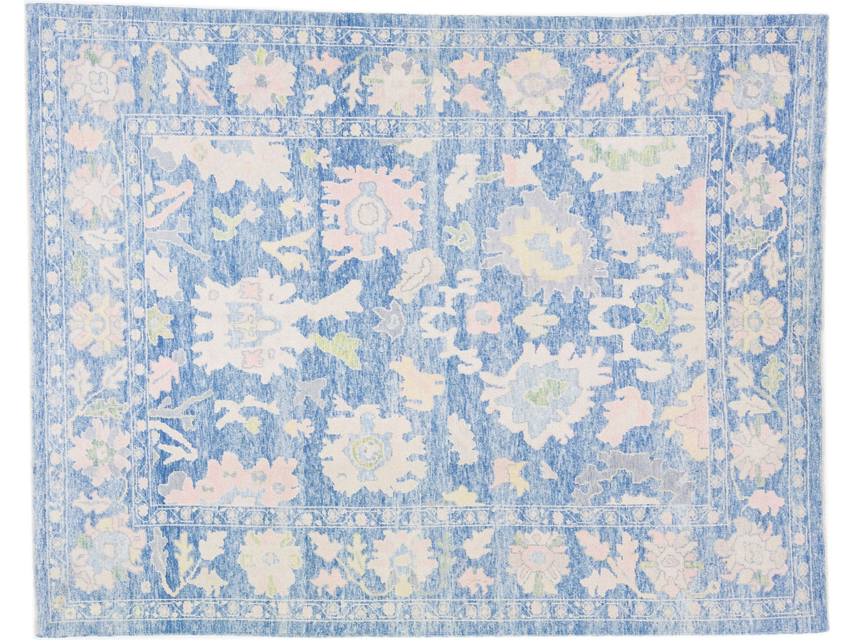 Modern Turkish Wool Rug 9 X 12