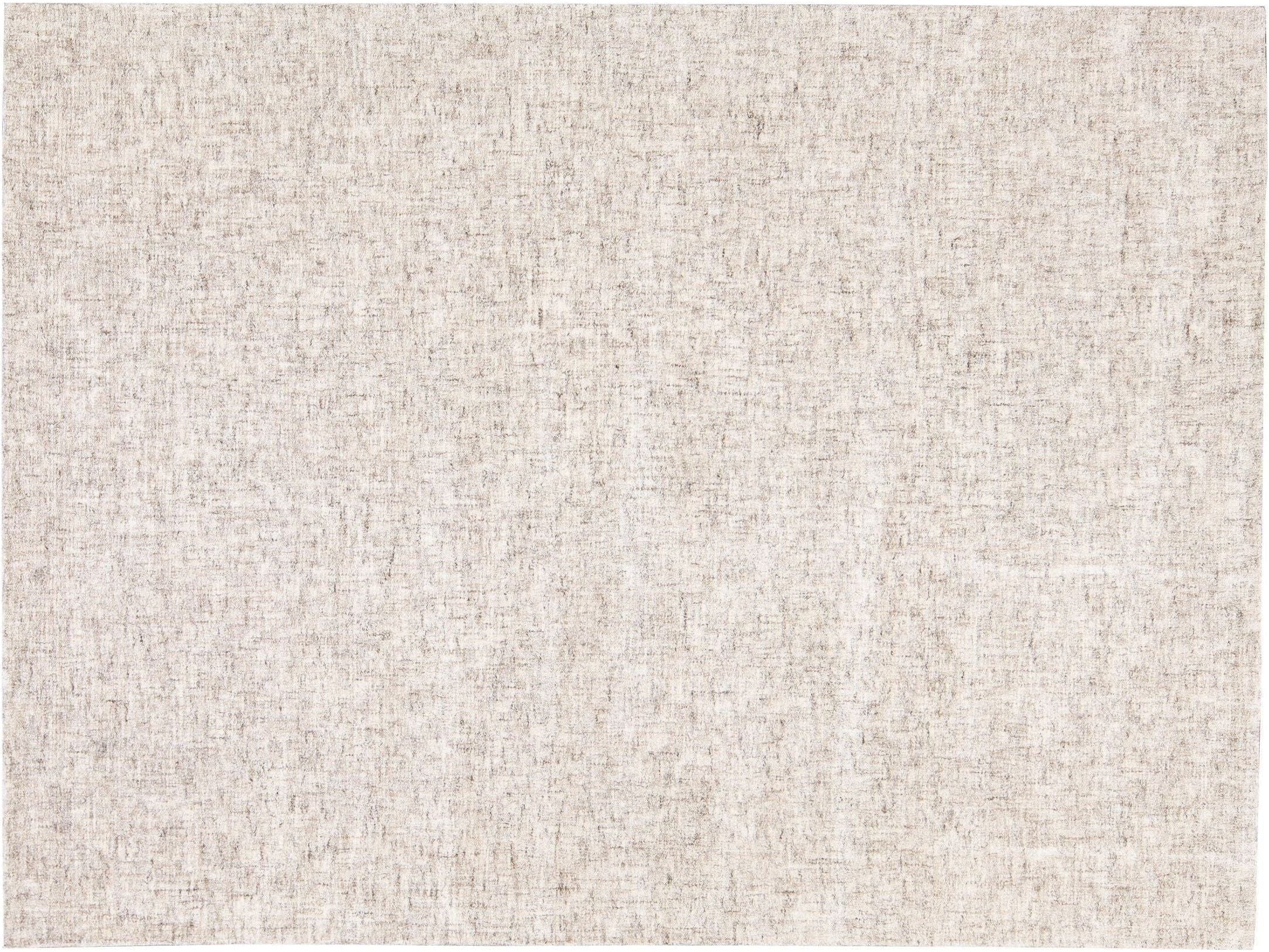 Modern Apadana's Westport Collection Hand Tufted Beige Wool Rug