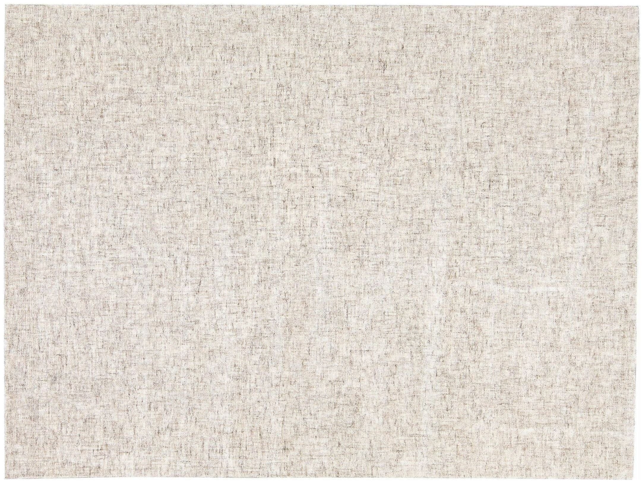 Modern Apadana's Westport Collection Hand Tufted Beige Wool Rug