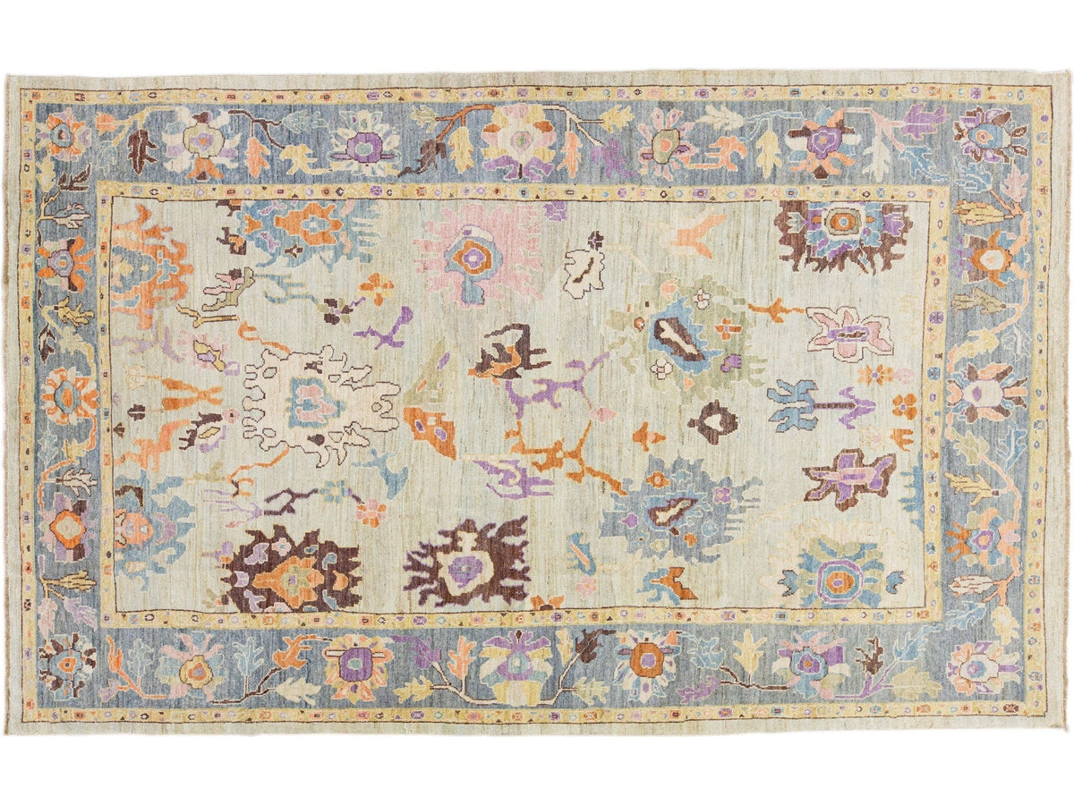 Modern Sultanabad Rug 8 X 13