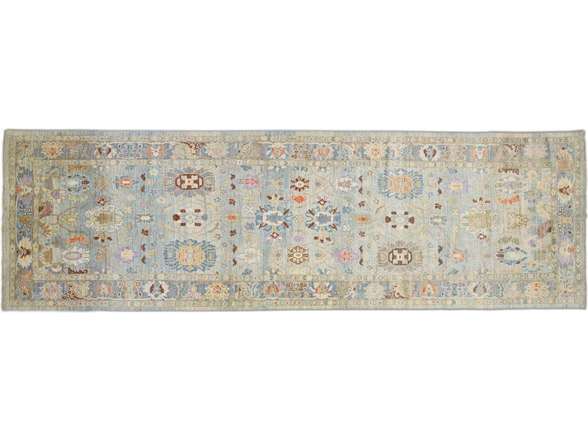 Modern Sultanabad Wool Runner 6 X 19