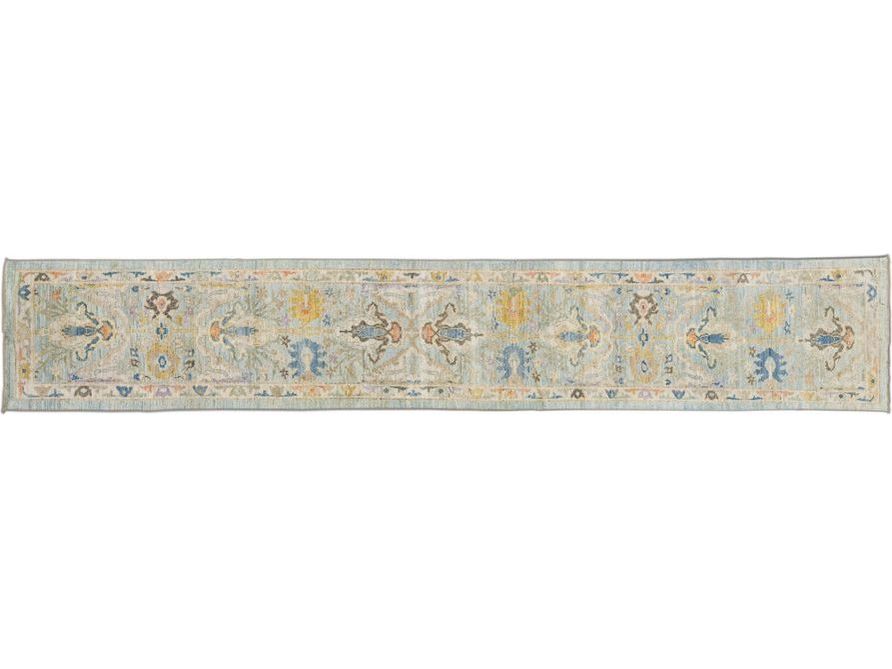 Modern Sultanabad Wool Runner 3 X 16
