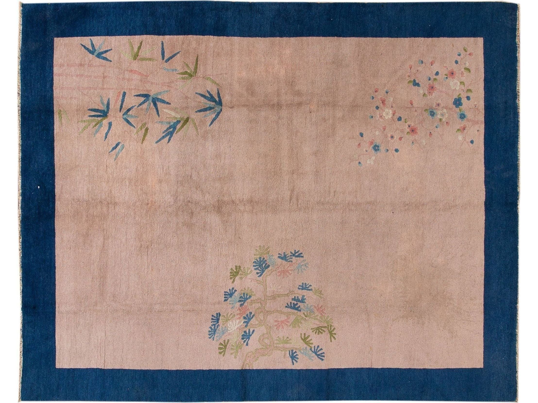 Antique Art Deco Chinese Rug 8 X 10