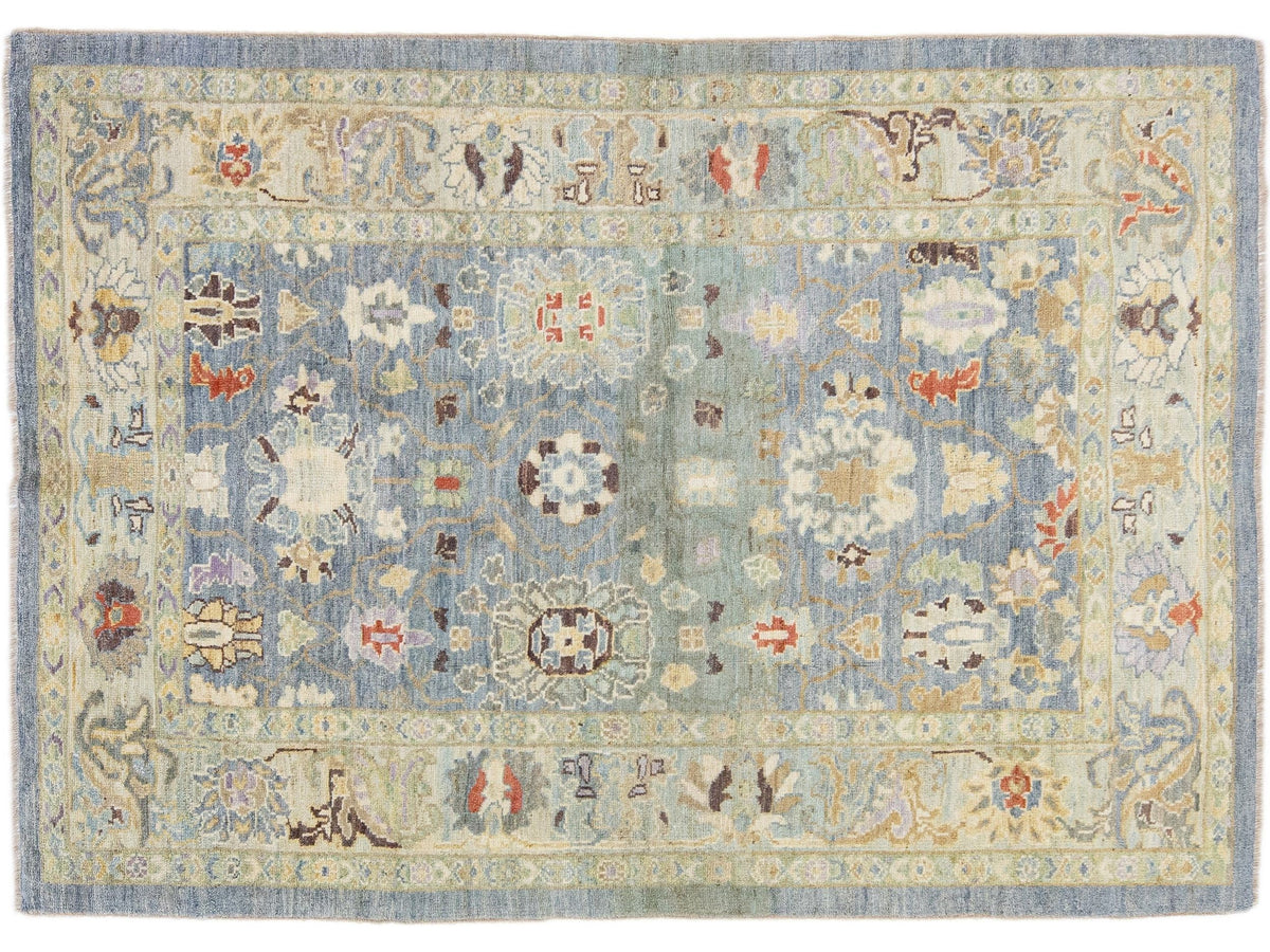 Modern Sultanabad Rug 6 X 8