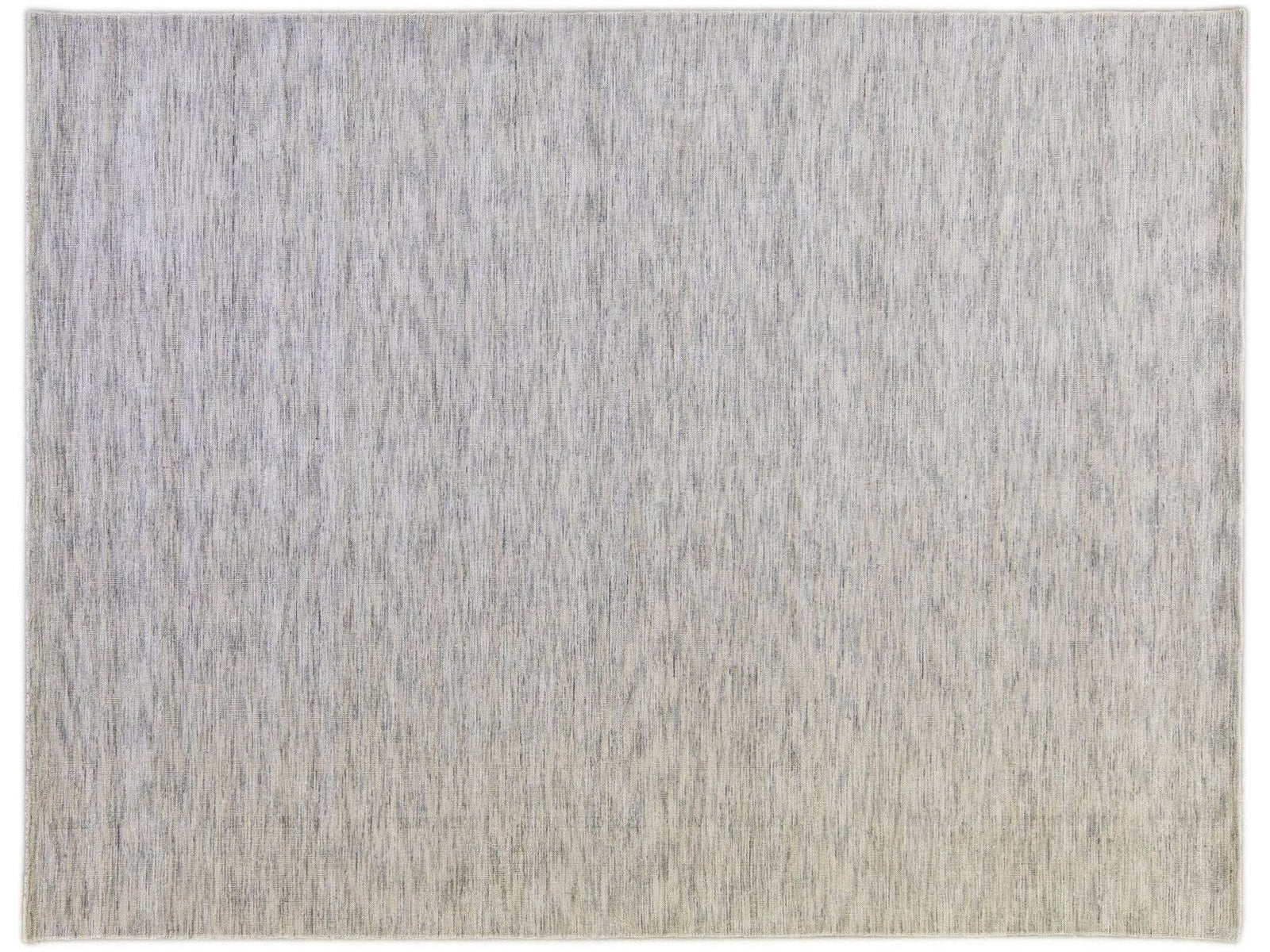 Modern Bamboo & Silk Groove Rug 9 X 12