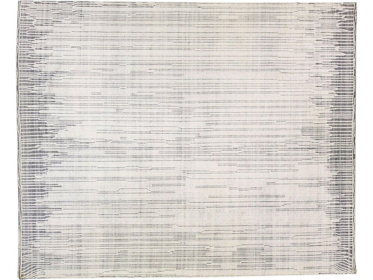 Modern Moroccan Wool Rug 12 X 15