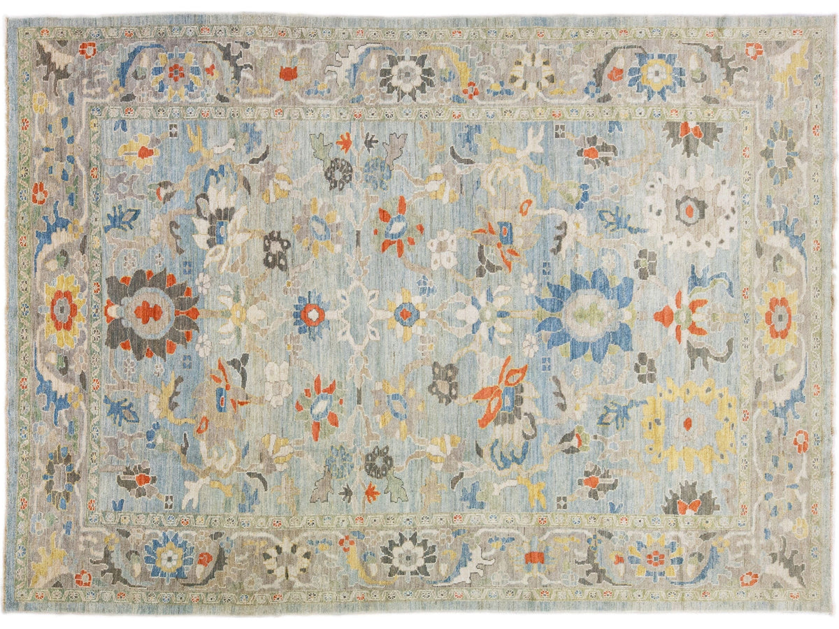 Modern Sultanabad Rug 9 X 12