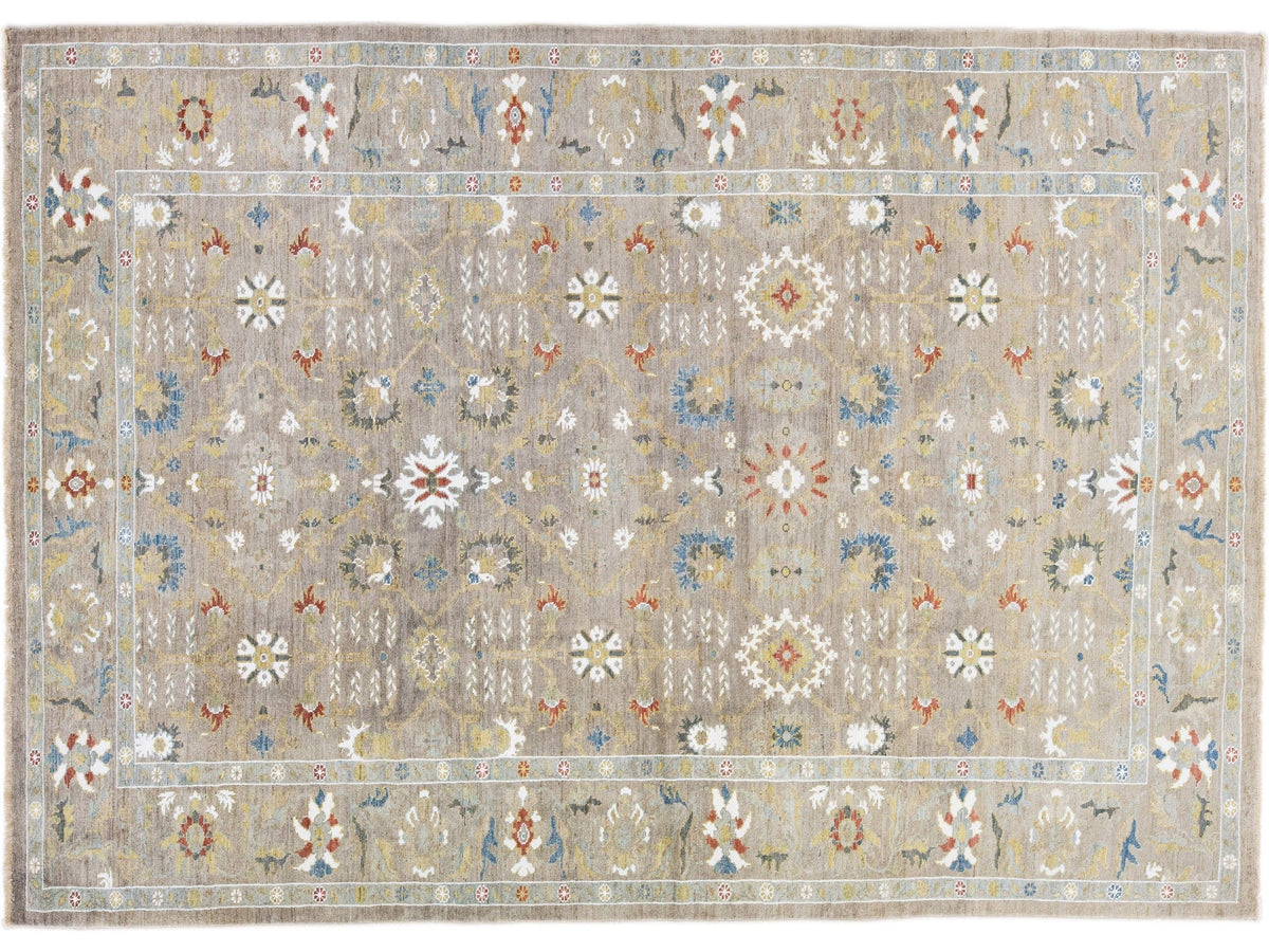 Modern Sultanabad Rug 9 X 12