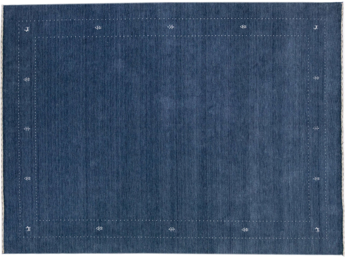 Modern Gabbeh Wool Rug 9 X 12