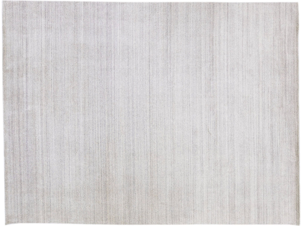 Modern Gabbeh Wool Rug 9 X 11