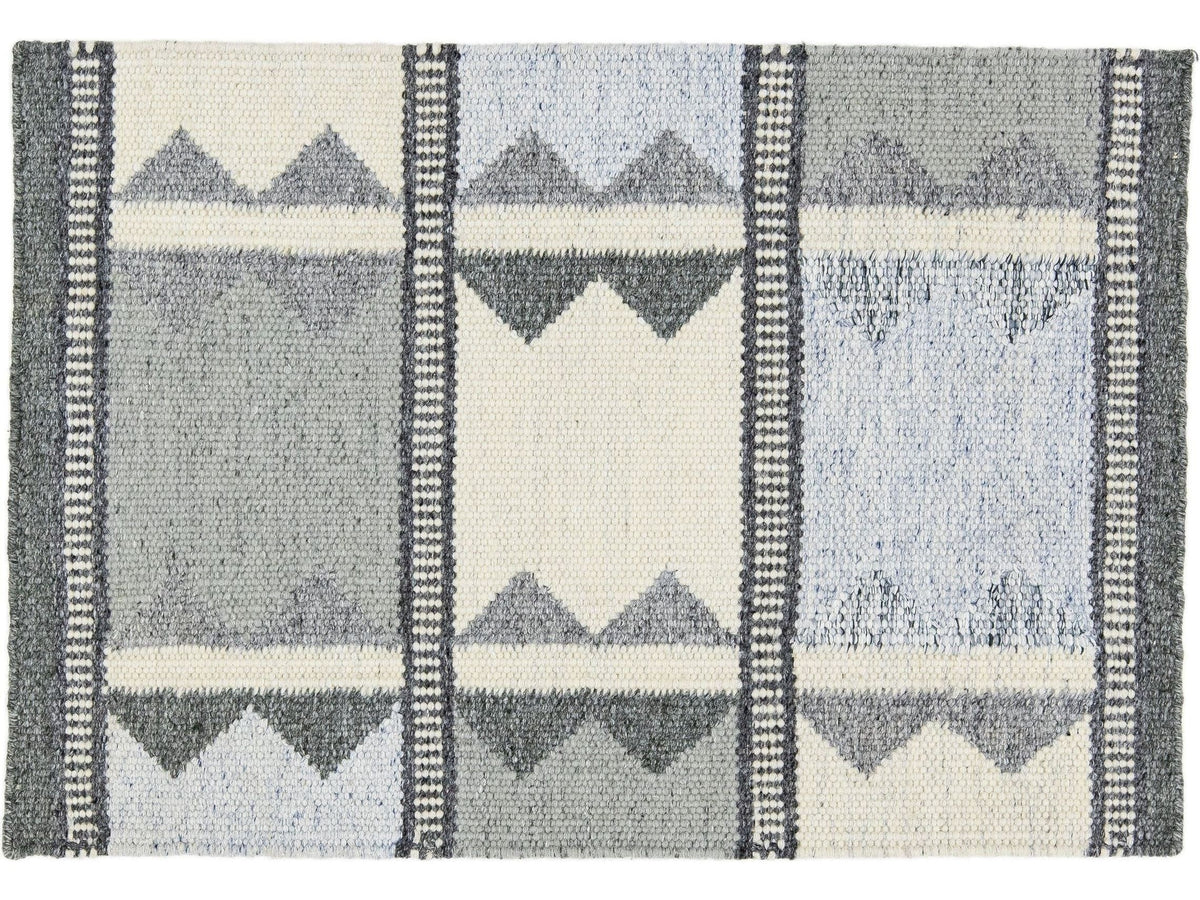 Modern Scandinavian Style Wool Custom Rug