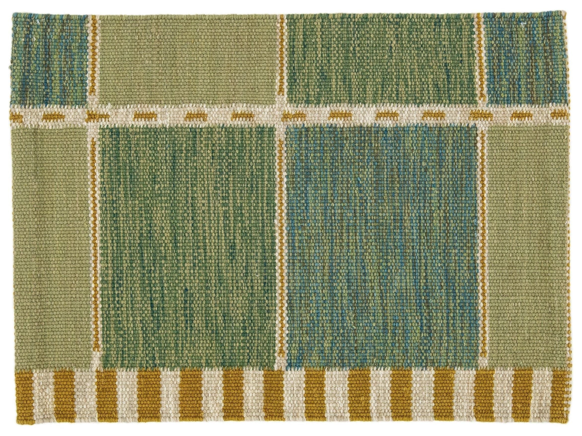 Modern Swedish Style Custom Wool Rug