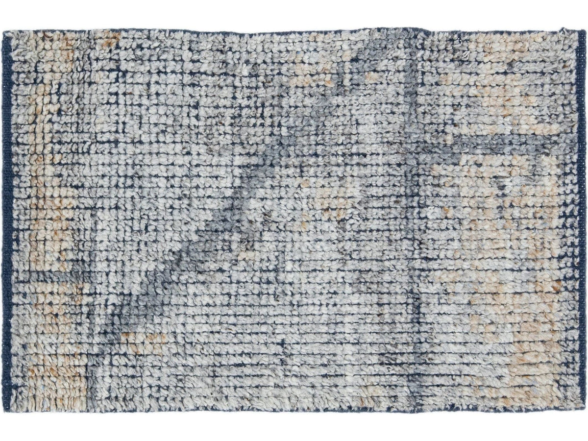 Modern Moroccan Wool Custom Rug