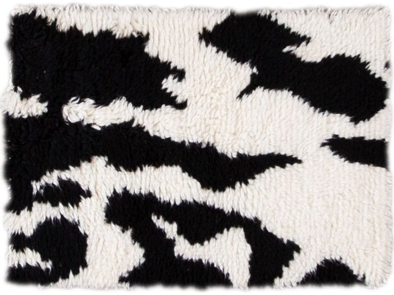 Modern Moroccan Wool Custom Rug