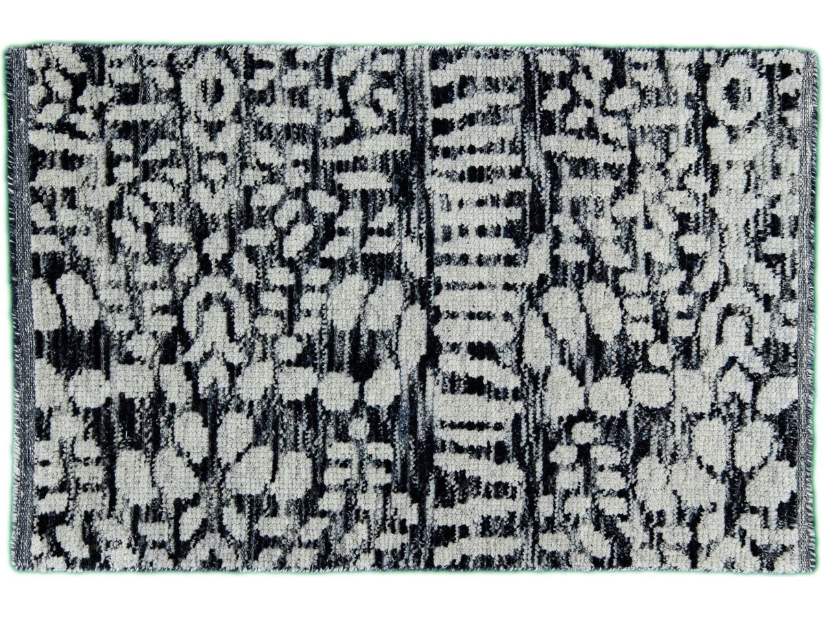 Modern Moroccan Wool Custom Rug