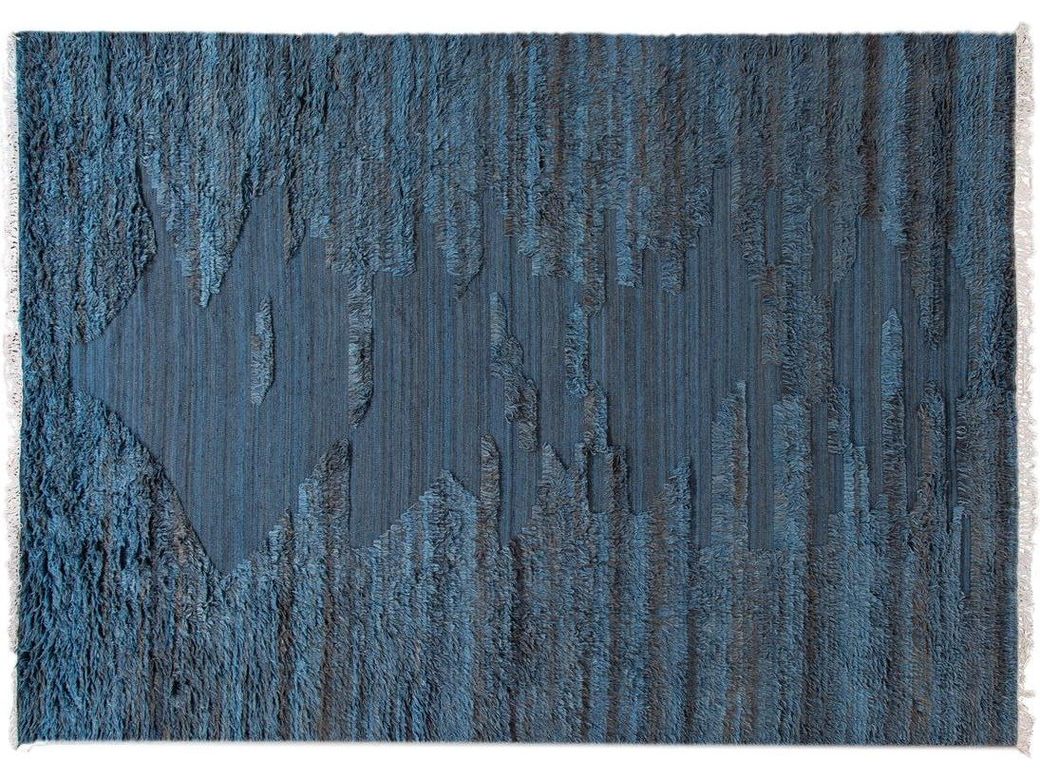 Modern Moroccan Berber Wool Rug 10 X 14