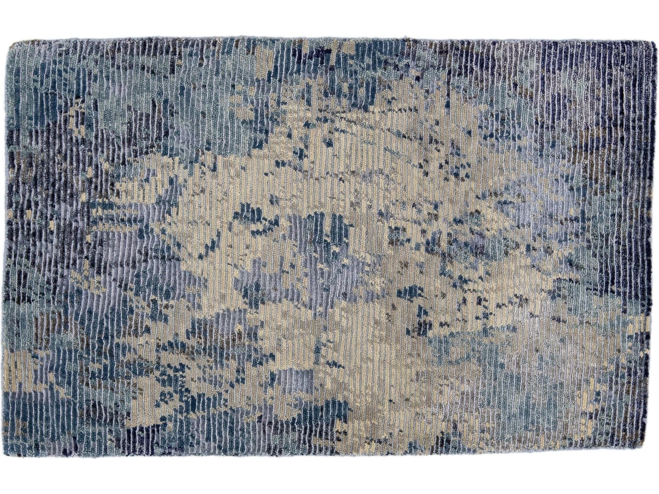 Modern Abstract Custom Wool Rug