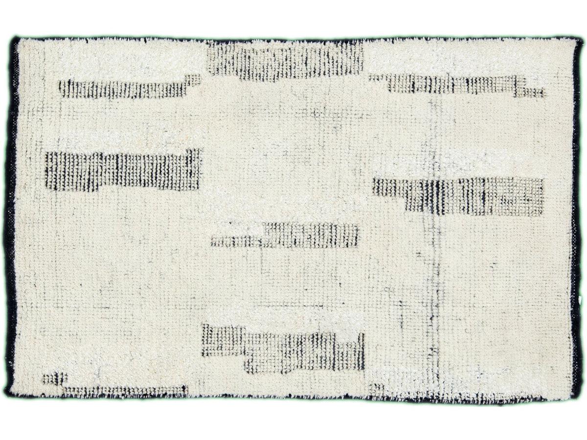 Modern Moroccan Wool Custom Rug