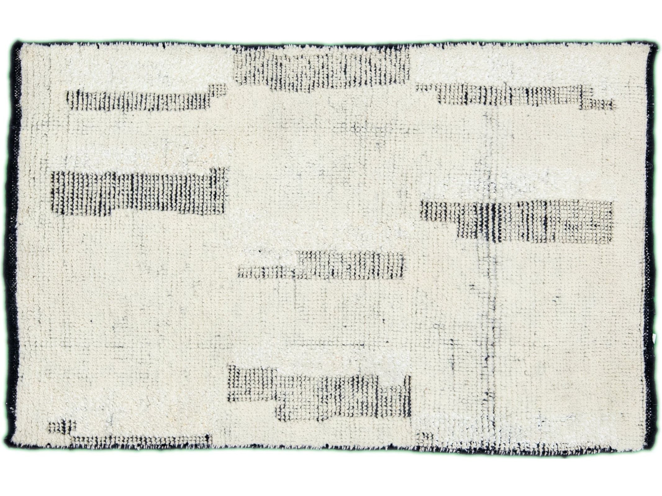 Modern Moroccan Style Custom Wool Rug