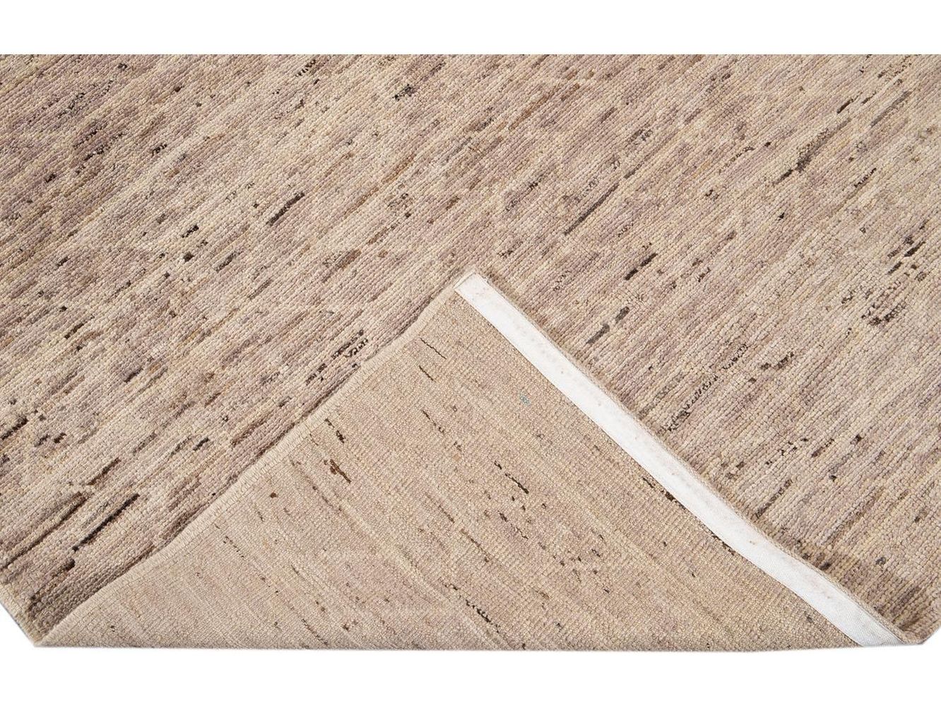 Modern Moroccan-Style Wool Rug 9 X 12