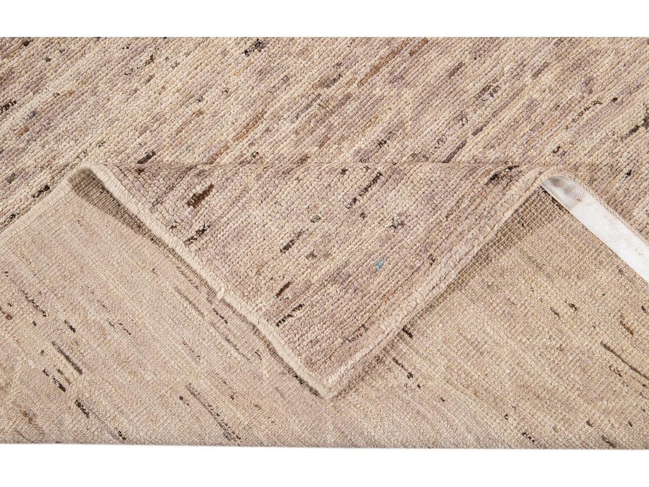 Modern Moroccan-Style Wool Rug 9 X 12