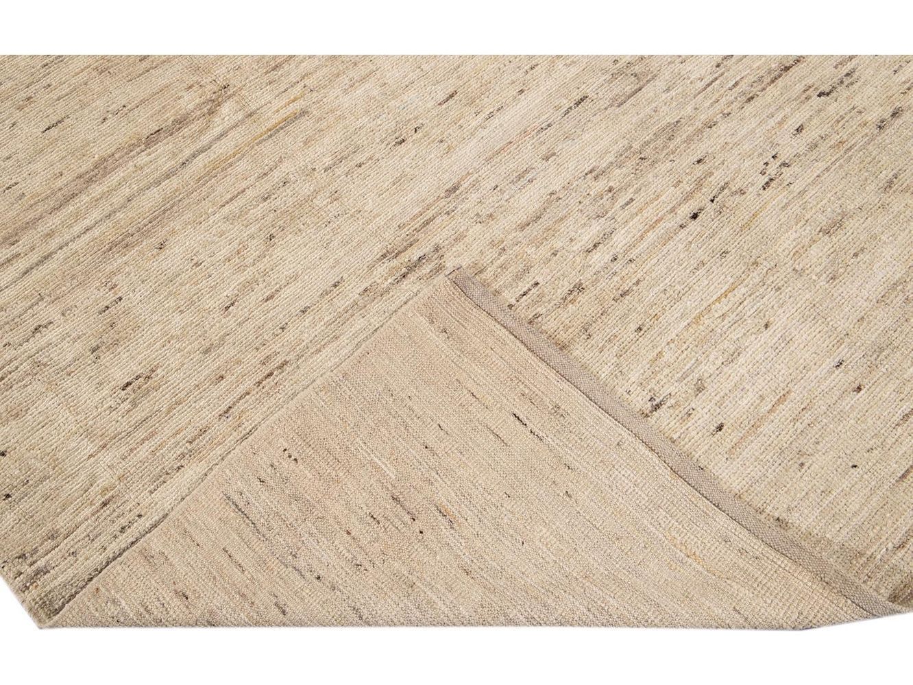 Modern Moroccan-Style Wool Rug 8 X 10